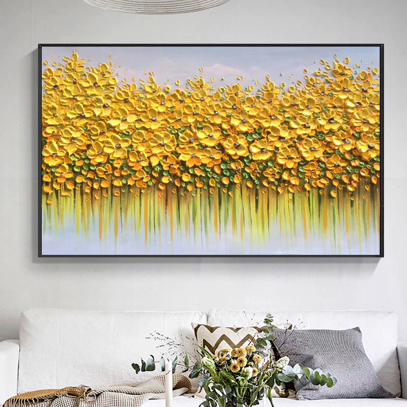 Large Abstract Painting Colorful Painting 3D Texture Painting On Canvas Minimalist Painting Minimalist Art Gold Wall Art  3D Oil  Wall Art On Canvas