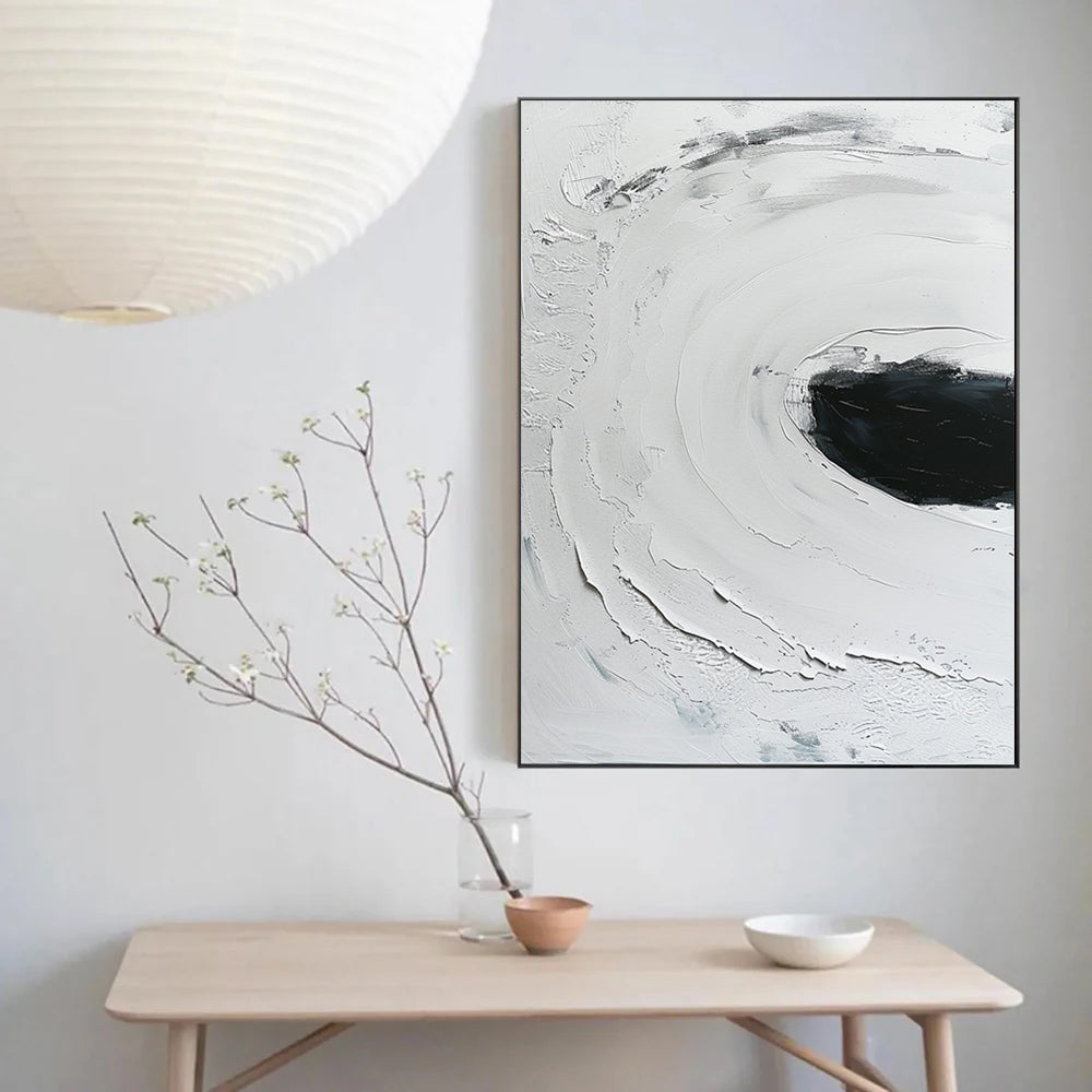 Extra Large Abstract Wall Art beige and Black Painting Abstract Painting neutral Wall Art minimalist Art 