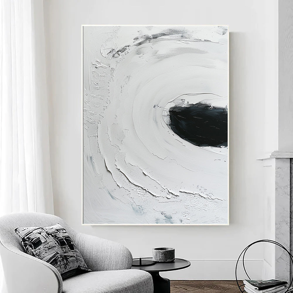 Extra Large Abstract Wall Art beige and Black Painting Abstract Painting neutral Wall Art minimalist Art 