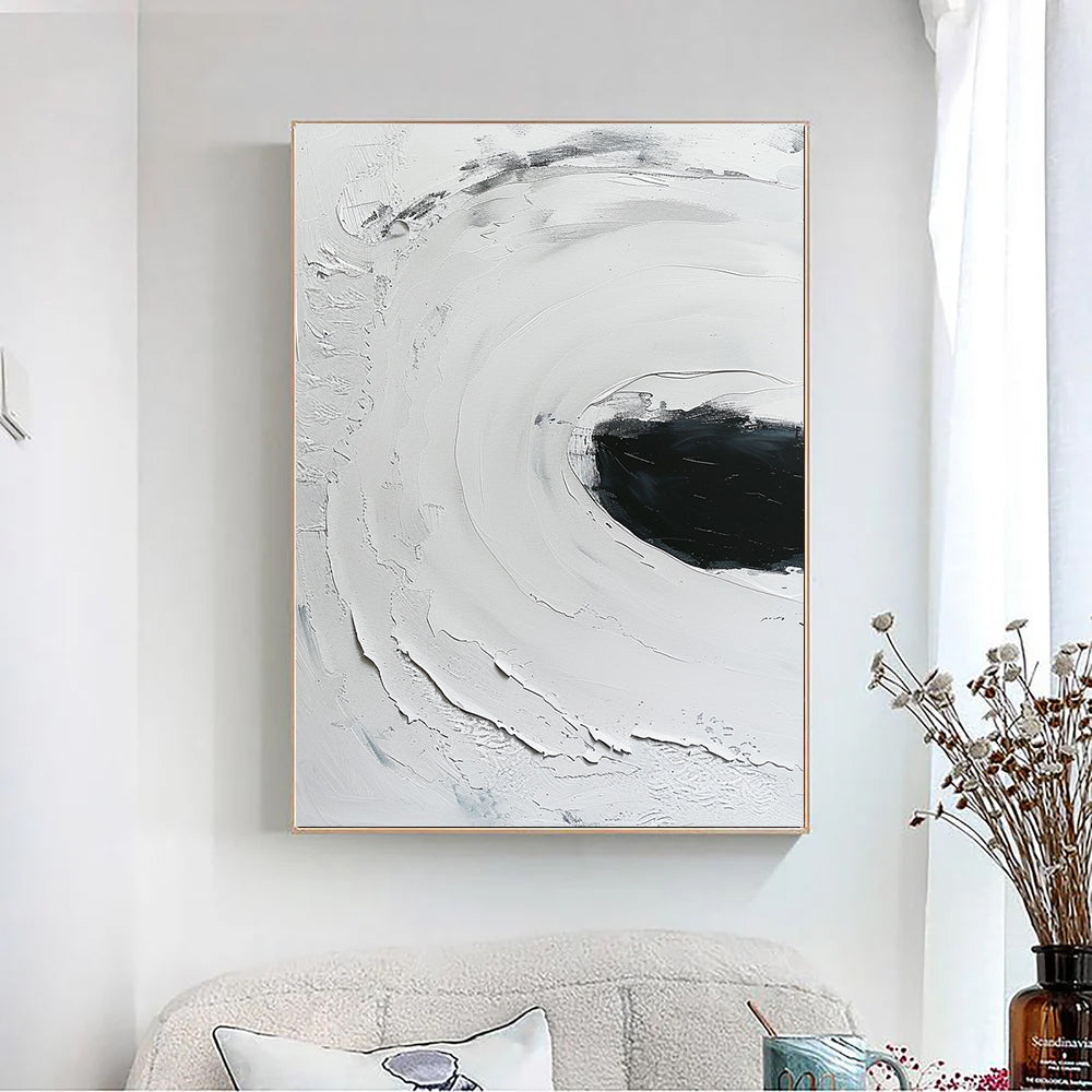 Extra Large Abstract Wall Art beige and Black Painting Abstract Painting neutral Wall Art minimalist Art 