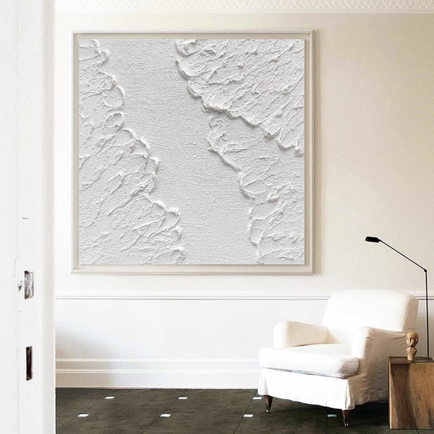 Beige Texture Painting Minimalist 3D Oil Plaster Wall Art On Canvas Earth Texture Home Decor Minimalist Wall Decor Minimalist Texture Art Porch Wall Decor