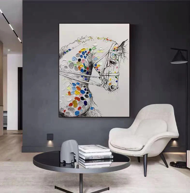 Large White Abstract Painting White Painting 3D Texture Painting On Canvas Black Minimalist Painting Minimalist Art White Wall Art  3D Oil  Wall Art On Canvas