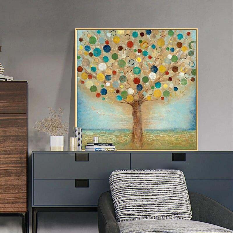 Large Abstract Painting Colorful Painting 3D Texture Painting On Canvas Minimalist Painting Minimalist Art Colorful Wall Art  3D Oil  Wall Art On Canvas