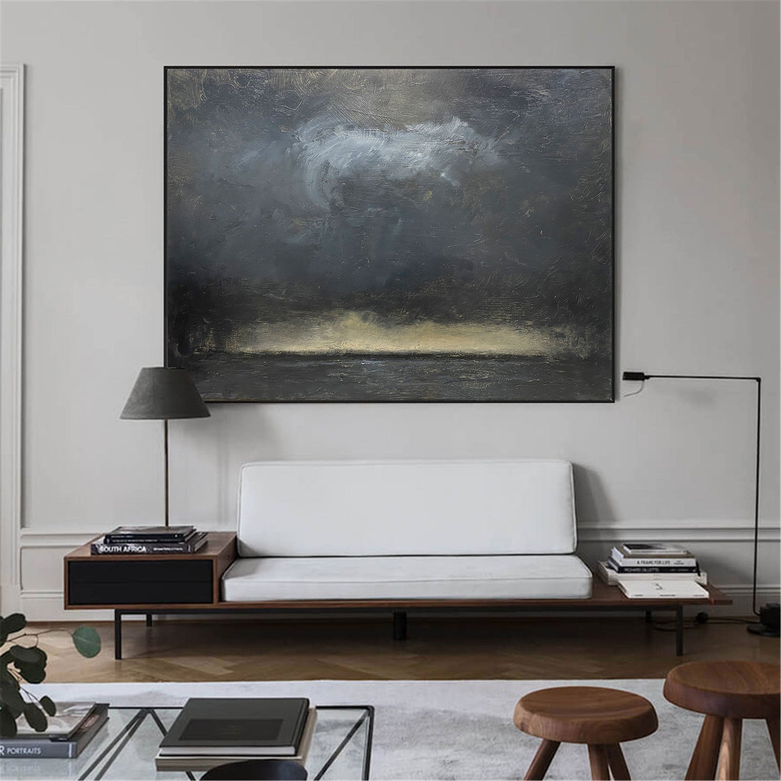 Black Texture Painting Minimalist 3D Oil Plaster Wall Art On Canvas Earth Texture Home Decor Minimalist Wall Decor Minimalist Texture Art Porch Wall Decor