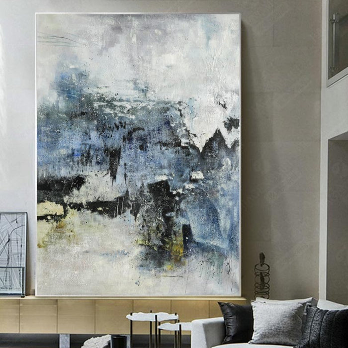 Large Abstract Painting nordic Oil Painting colorful Painting colorful Wall Art  original Boho Painting minimalist Art neutral Abstract Painting