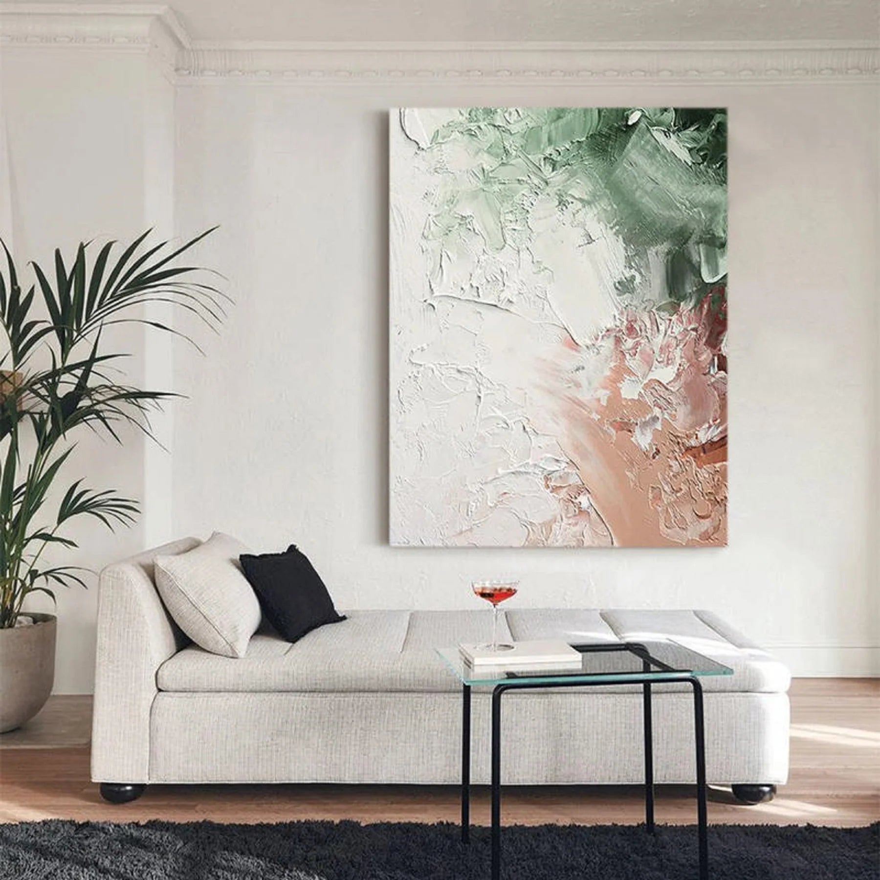 Large Abstract Painting nordic Oil Painting colorful Painting colorful Painting original Boho Painting minimalist Art neutral Abstract Painting