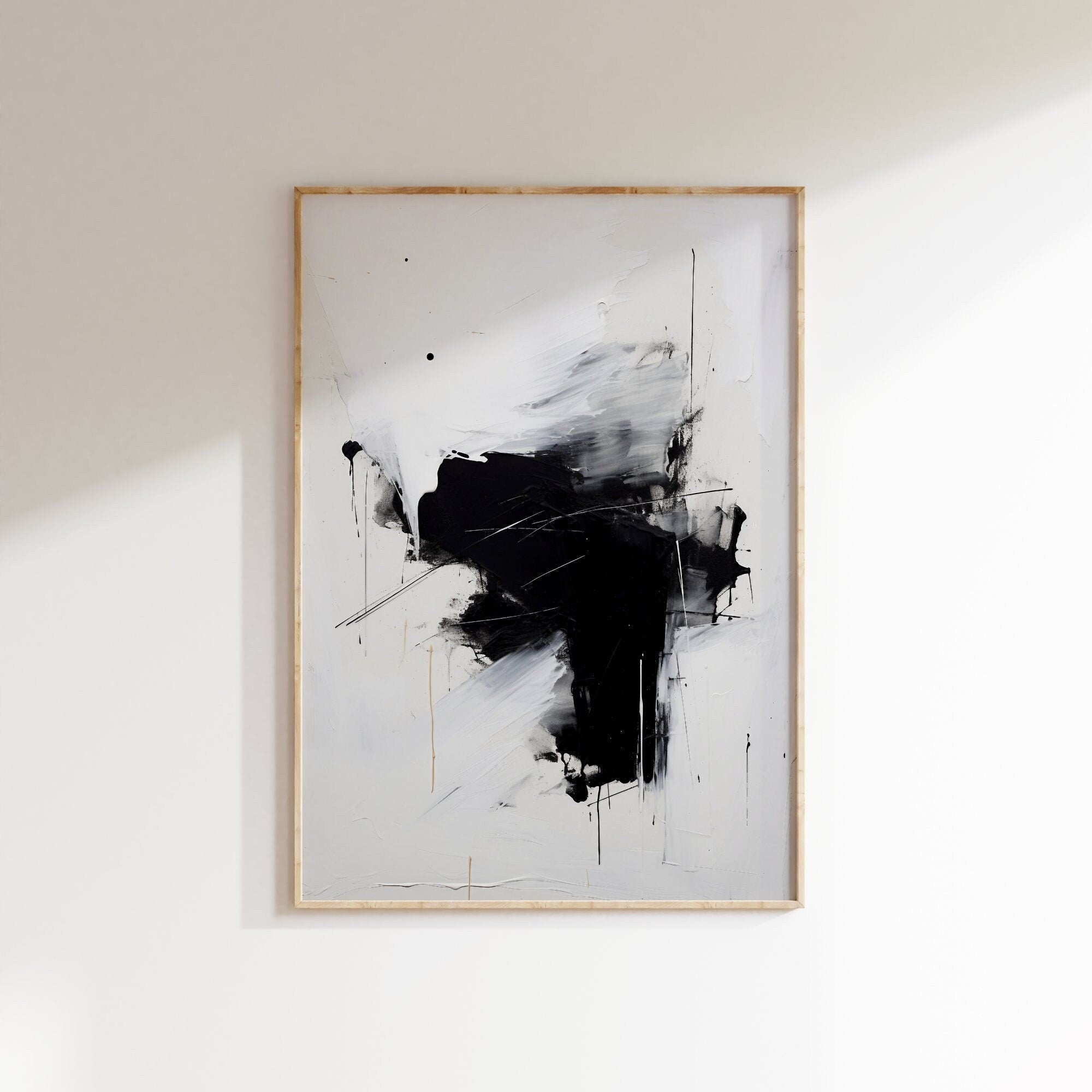 Abstract Art White Minimalist Plaster Art Black Abstract Texture Painting Beige Wall Decor Plaster Texture Wall Art Minimalist Art Brown 3D Oil  Plaster Wall Art On Canvas