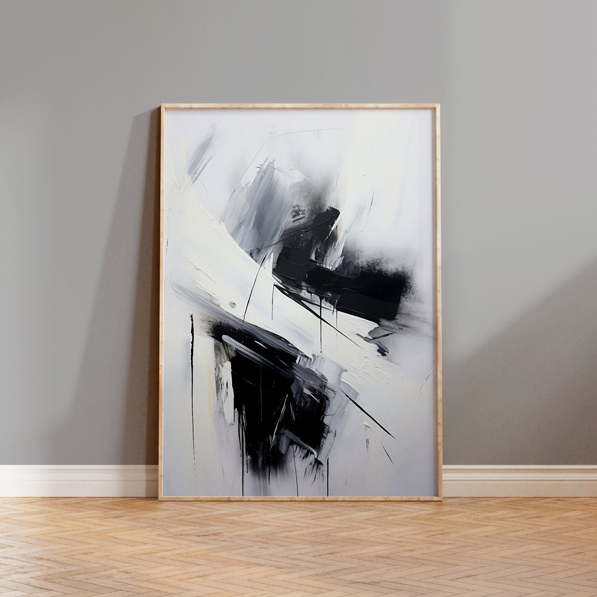 Abstract Art White Minimalist Plaster Art Black Abstract Texture Painting Beige Wall Decor Plaster Texture Wall Art Minimalist Art Brown 3D Oil  Plaster Wall Art On Canvas