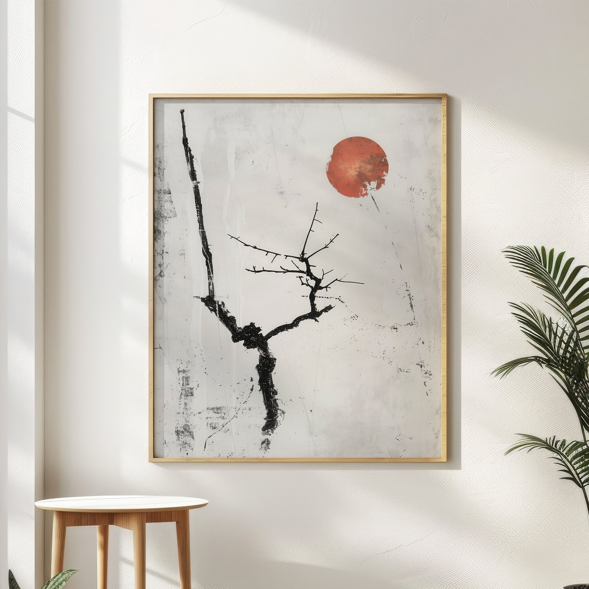 Wabi-sabi Art Brown Minimalist Plaster Art Brown Abstract Texture Painting Brown Wall Decor Plaster Texture Wall Art Minimalist Art Brown 3D Oil  Plaster Wall Art On Canvas