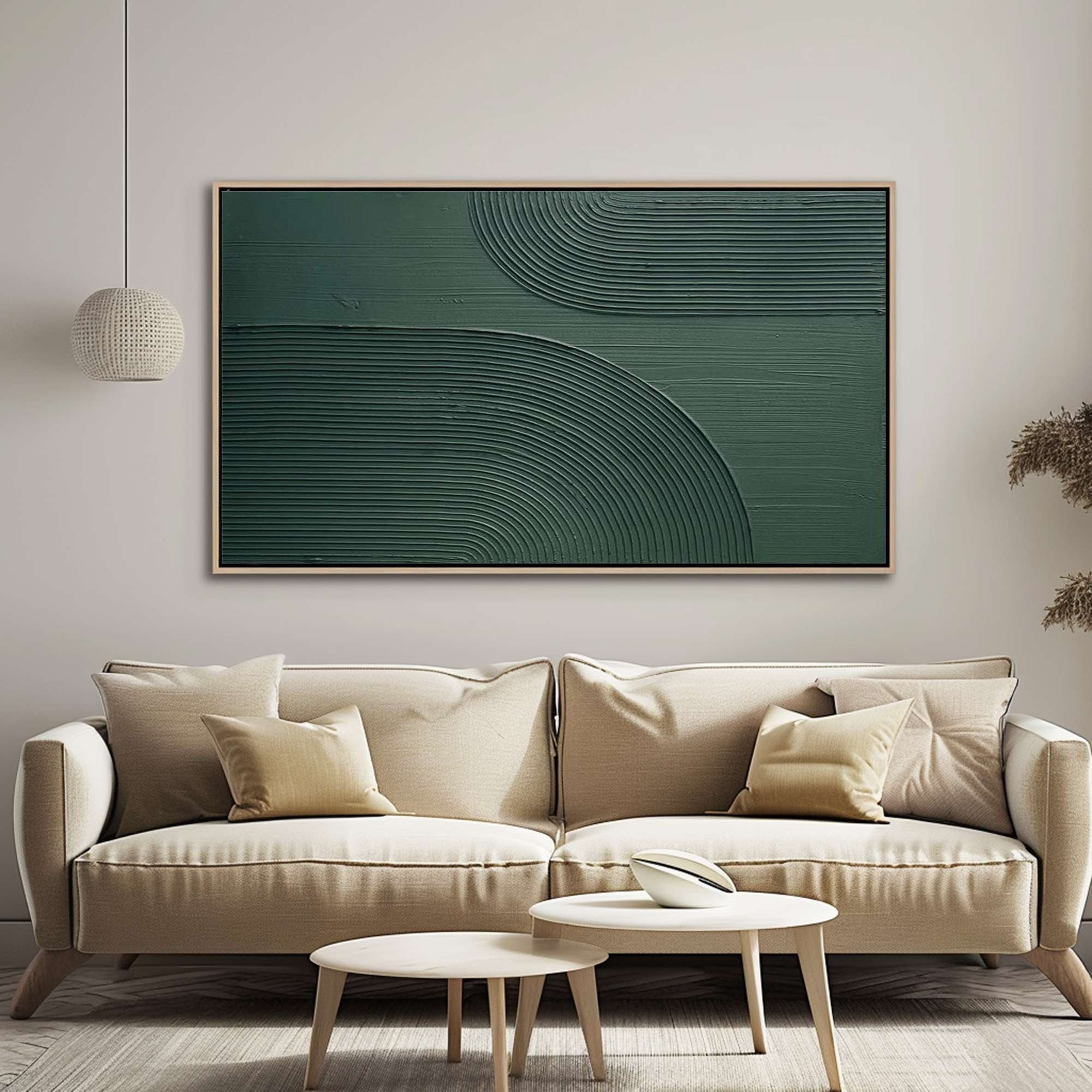 Wabi-sabi Art Green Minimalist Plaster Art Green Abstract Texture Painting Green Wall Decor Plaster Texture Wall Art Minimalist Art Green 3D Oil  Plaster Wall Art On Canvas