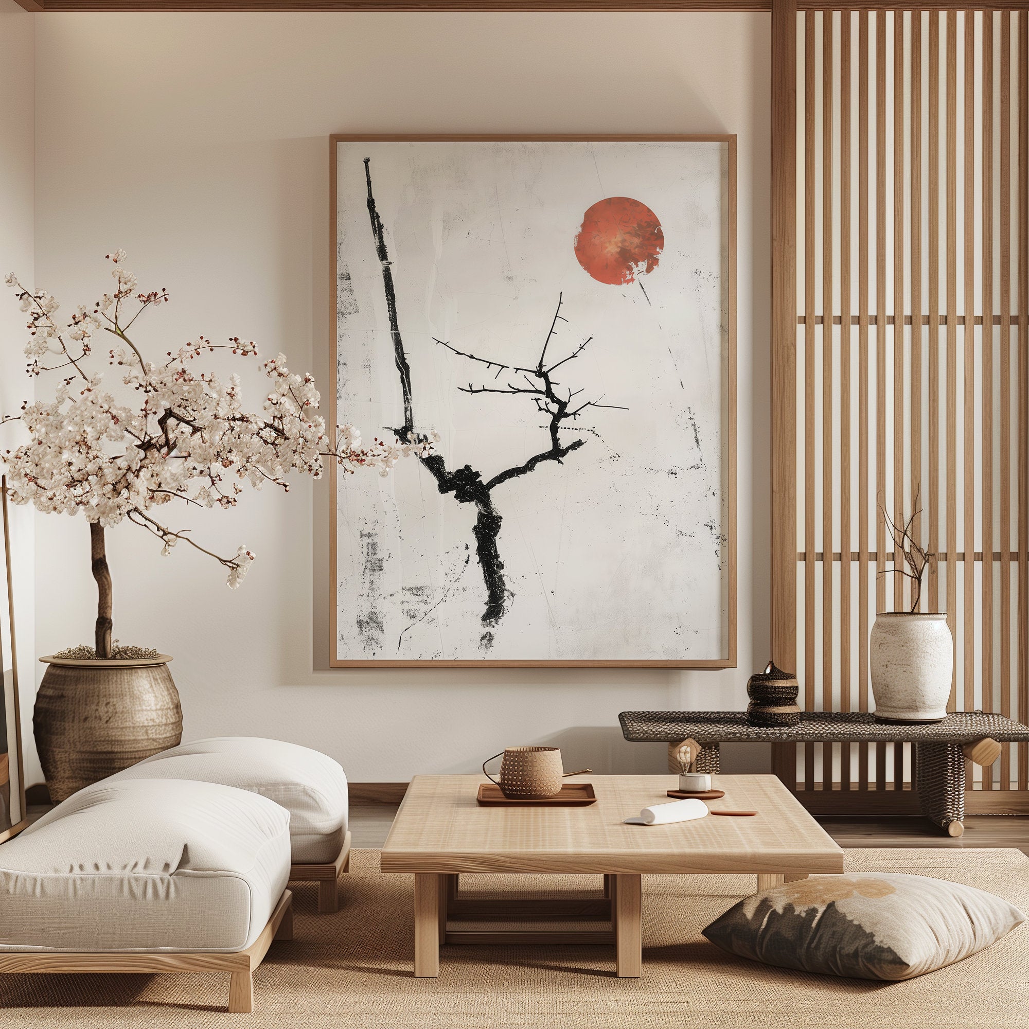 Wabi-sabi Art Brown Minimalist Plaster Art Brown Abstract Texture Painting Brown Wall Decor Plaster Texture Wall Art Minimalist Art Brown 3D Oil  Plaster Wall Art On Canvas