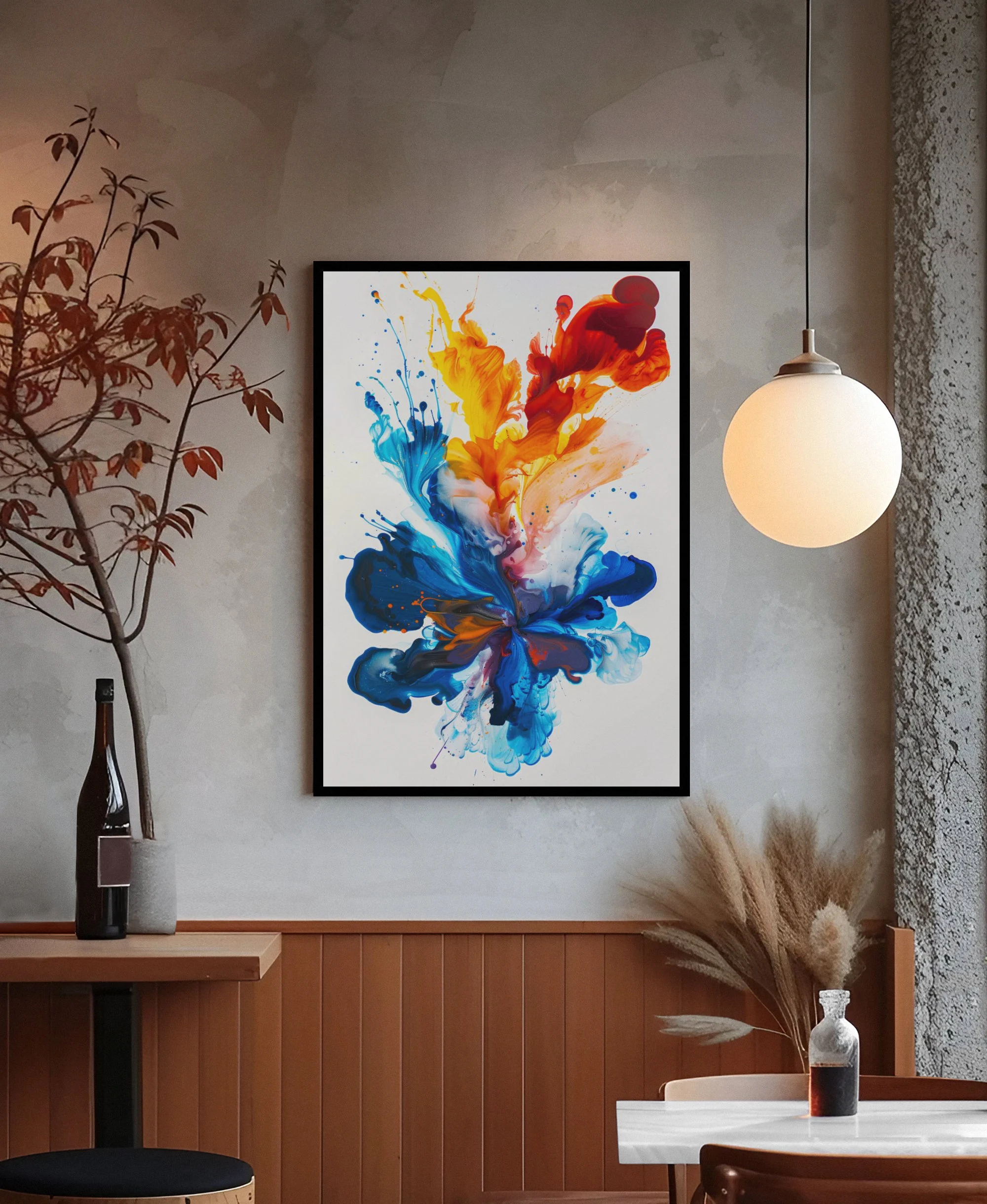 Large Abstract Painting nordic 3D Oil Plaster Painting On Canvas colorful Painting Colorful Wall Art  original Boho Texture Painting minimalist Art neutral Abstract Painting