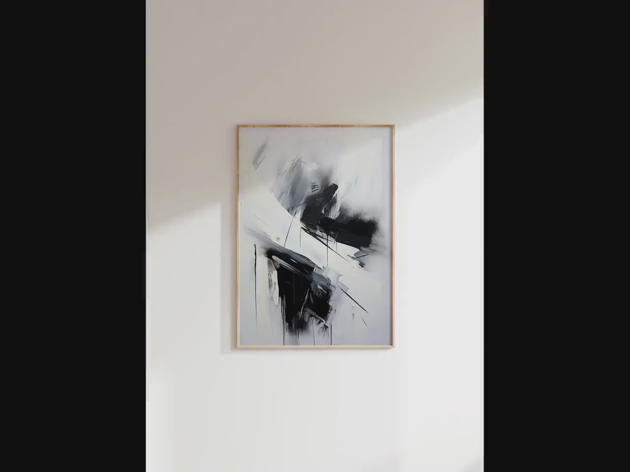 Abstract Art White Minimalist Plaster Art Black Abstract Texture Painting Beige Wall Decor Plaster Texture Wall Art Minimalist Art Brown 3D Oil  Plaster Wall Art On Canvas